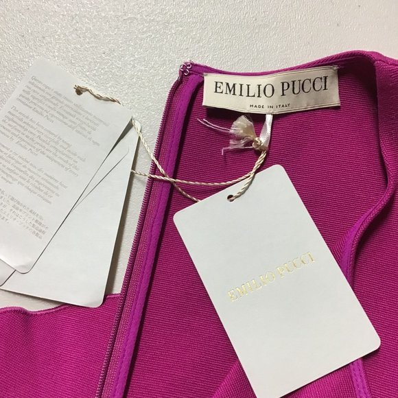 Emilio Pucci Stretch Peplum Dress - Picture 9 of 12